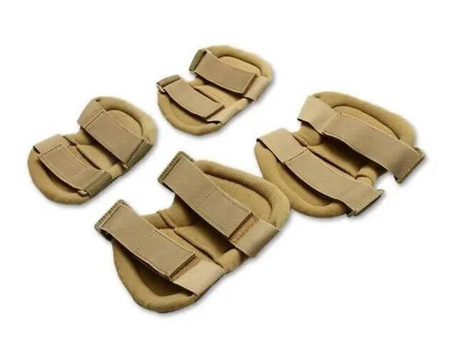 Набір тактичних наколінників і налокітників захист для колін і ліктів - Фото 7