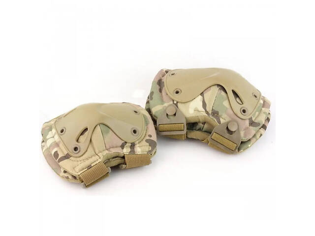 Набір тактичних наколінників і налокітників захист для колін і ліктів - Фото 8