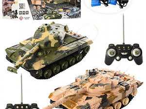 Набор танков на радиоуправлении ББ HB-DZ03 26 см 2 шт