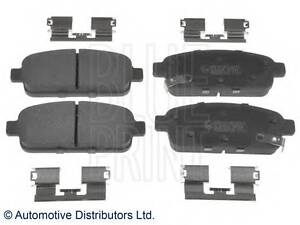 Набор тормозных накладок (сторона установки: задний мост) BLUE PRINT ADG042123 на OPEL ASTRA J Sports Tourer