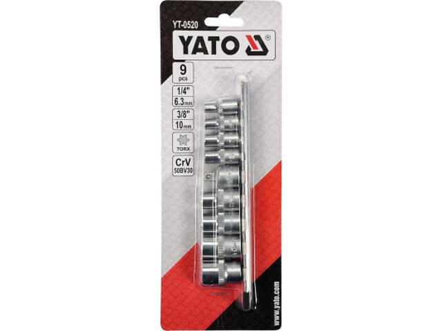 Набір торцевих головок Yato YT-0520 - Фото 3