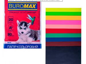 Набір кольорового паперу ‘DARK+NEON’