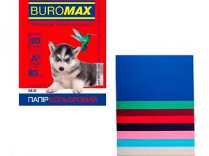 Набір кольорового паперу ‘DARK+PASTEL’