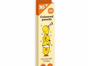 Набір кольорових олівців YES Line Friends 290710 6 кольорів