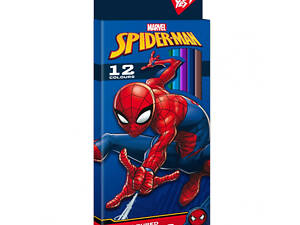 Набір кольорових олівців YES Marvel 290588 12 кольорів