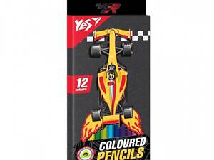 Набор цветных карандашей YES Race Legend 290671 12 цветов