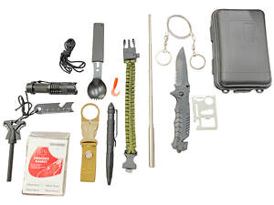 Набор туристический для выживания TLN 14-в-1 (ATF-030)