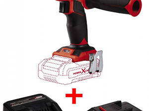 Набір ударний шуруповерт Einhell TE-CD 18/48 Li-i-Solo : (акум 2.5 ампера і зарядка)