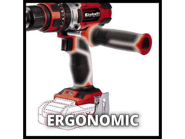 Набір ударний шуруповерт Einhell TE-CD 18/48 Li-i-Solo : (акум 2.5 ампера і зарядка) - Фото 3