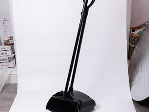 Набір віник і совок на довгій ручці для підлоги 32×29×95 (см) Чорний HP-45-2