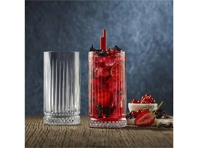 Набір високих склянок Pasabahce Elysia PS-520445-4 365 мл 4 шт - Фото 1