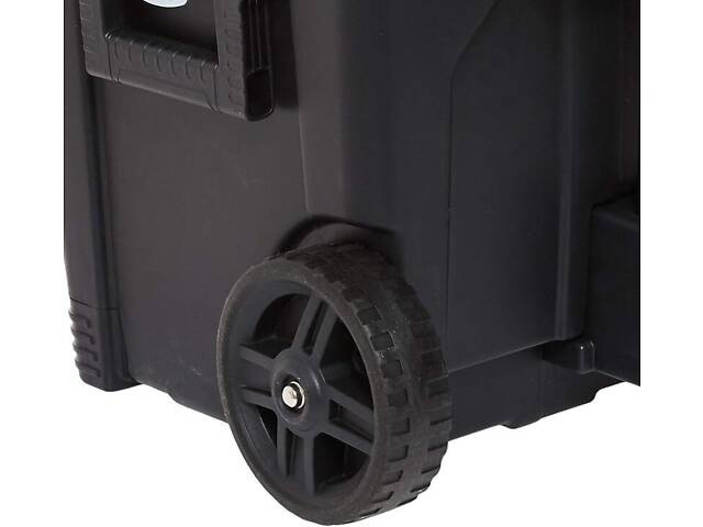 Набір ящиків 2в1 для інструментів на колесах з телескопічною ручкою пластиковий [INSBXBXBN027022PT0] Tactix - Фото 6