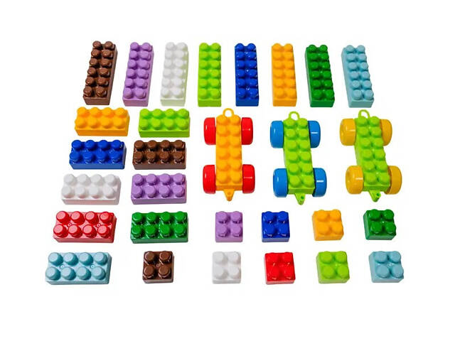 Набір Граємо та вчимося стіл стілець конструктор 397дет 04660/2 DOLONI - Фото 5