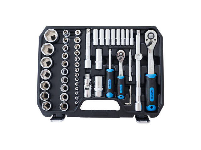 Набор инструмента Apro 1/4' x 1/2' 110ед (251410) - Фото 2