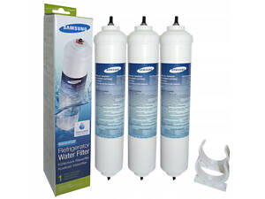 Набор из 3 фильтров для холодильника Samsung DA29-10105J HAFEX с высокой степенью очистки воды и длительным сроком служб