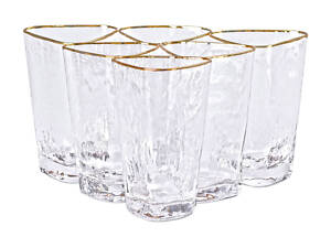 Набір з 6 склянок, 450 мл, для лимонаду, води, соку та коктейлів HP-16-25