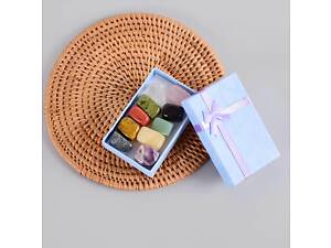 Набор из десяти натуральных камней RESTEQ — полудрагоценные кристаллы с энергетическим воздействием для дома, медитации