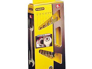 Набор из шести рожковых ключей MaxiDrive Plus STANLEY 4-87-051