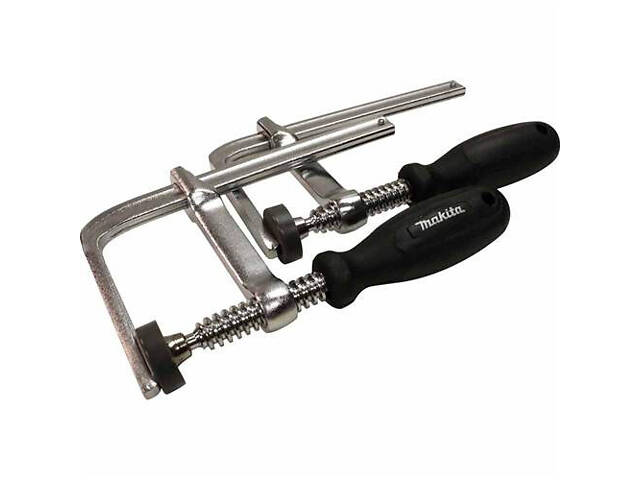 Набір затискачів для напрямної (струбцини) Makita 2шт (194385-5) - Фото 3