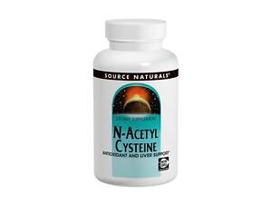 NAC N-Ацетил-L-Цистеин 600 мг Source Naturals 60 таблеток (SN0850)