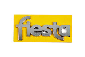 Надпись Fiesta 8401a (69мм на 35мм, на двери) для Ford Fiesta 1995-2001 гг.