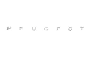 Надпись Peugeot (630мм на 25мм) для Peugeot Partner/Rifter 2019-2024 гг.