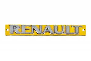 Надпись Renault 5255A (131мм на 16мм) для Renault Clio III 2005-2012 гг