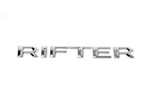 Надпись Rifter 98278457DX (195мм на 20мм) для Peugeot Partner/Rifter 2019-2024 гг