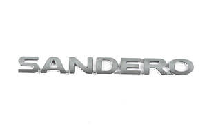 Надпись Sandero (270мм на 21мм) для Renault Sandero 2007-2013 гг