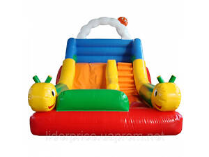 Надувная горка Веселая гусеница ГБ, оригинал!, Оригинал!