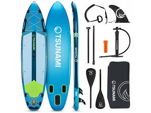 Надувна SUP дошка TSUNAMI PRO 350 см з веслом T15 (P-5905973405638)