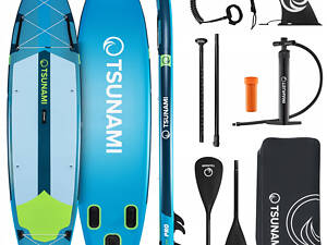 Надувная SUP доска TSUNAMI PRO 350 см с веслом T15 (P-5905973405638)