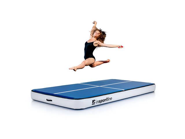 Надувний гімнастичний килимок inSPORTline Aircase 280x140x20 см. - Фото 1