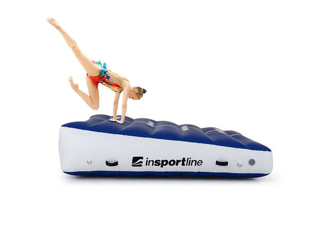 Надувний килимок для гімнастики inSPORTline Airincline 200x200x40 см - Фото 6