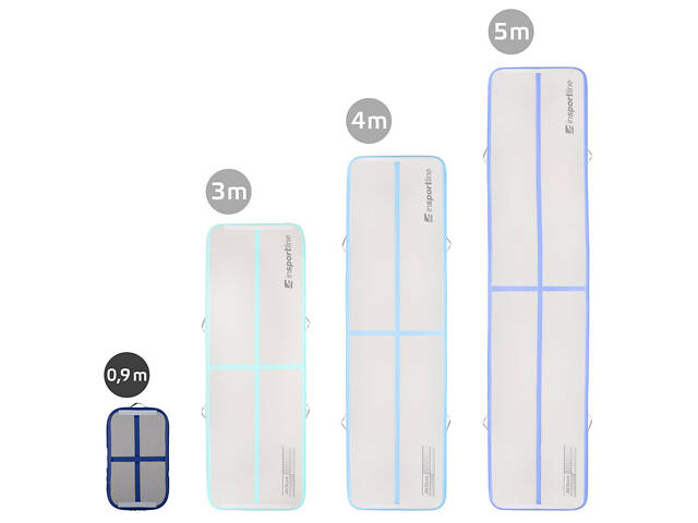 Надувний килимок для тренувань inSPORTline Airplace 90x60x10 cm - Фото 6