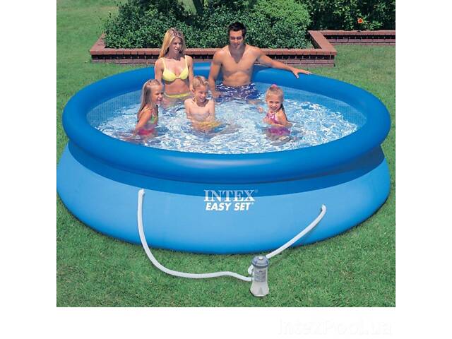 Надувний басейн Інтекс 28108, насос, фільтр, 244*61 см - Фото 1