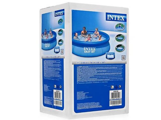 Надувний басейн INTEX EASY SET POOL 28120, інтекс 305 x 76 см - Фото 4