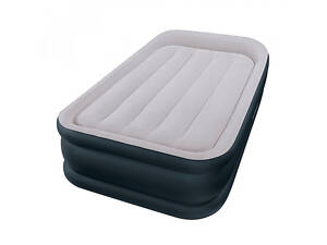 Надувний матрац-ліжко із вбудованим електричним насосом Intex 64132 99х191х42 см