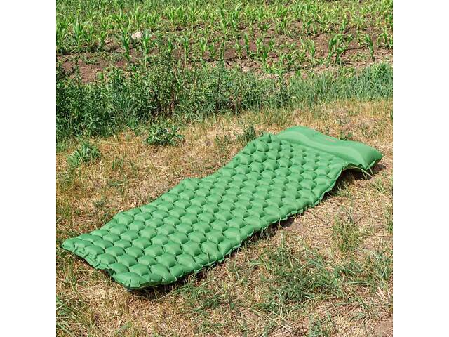 Надувной туристический коврик-матрас 190x60x5 см WMC-TRI-017 - Фото 6