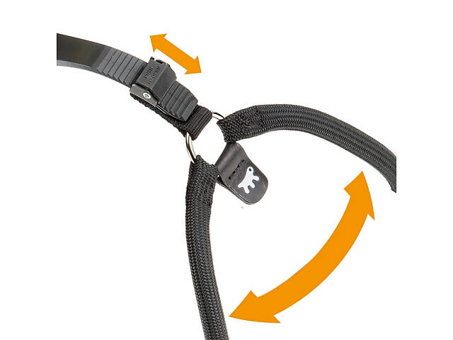 Нагрудная шлейка для собак из нейлона с микрорегулировкой Ferplast Agila Sport (Ферпласт Агила Спорт) A = B 44÷52 cm Ø 1 - Фото 4