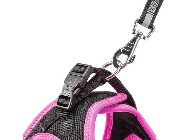 Нагрудна світловідбиваюча шлейка для собак з дихаючого нейлону Ferplast Kaori P (Ферпласт Каори П) XL - A: 42 ÷ 54 см - - Фото 3