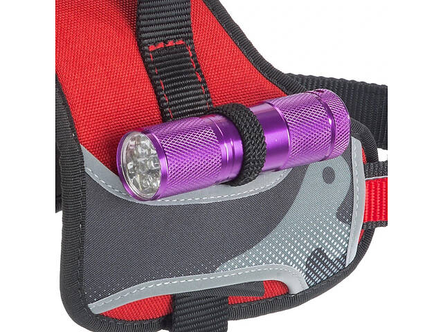 Нагрудная светоотражающая шлейка для собак из высокопрочного нейлона Ferplast Hercules Р (Ферпласт Геркулес П) L - A: 54 - Фото 3