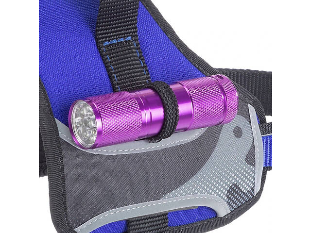 Нагрудная светоотражающая шлейка для собак из высокопрочного нейлона Ferplast Hercules Р (Ферпласт Геркулес П) XL - A: 5 - Фото 4