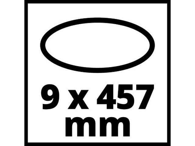 Наждачний папір Einhell стрічка TE-BF 18 Li, 9x457 мм, 35 шт (4419816) - Фото 3