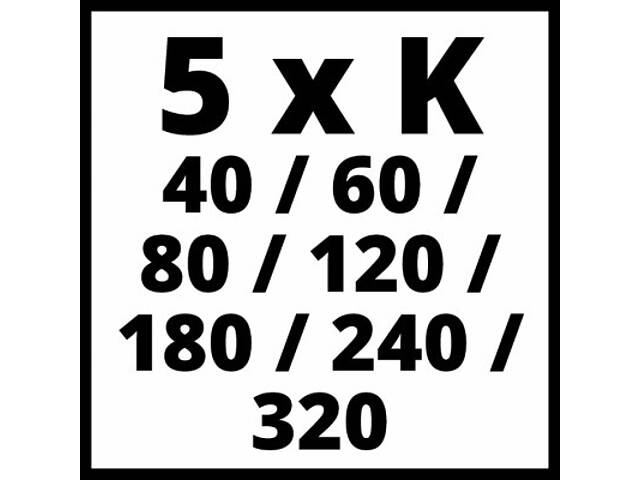 Наждачний папір Einhell стрічка TE-BF 18 Li, 9x457 мм, 35 шт (4419816) - Фото 4