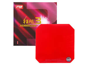 Накладка DHS Hurricane 3 - Soft 2.15 мм Червоний