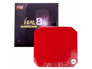 Накладка DHS Hurricane 8 - 40 2.15 мм Червона