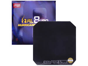 Накладка DHS Hurricane 8-80 - 37 2.1 мм Чорна