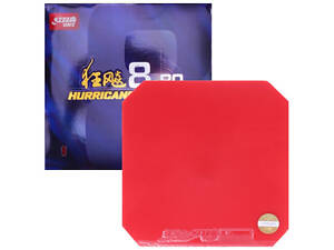 Накладка DHS Hurricane 8-80 - 37 2.1 мм Червона