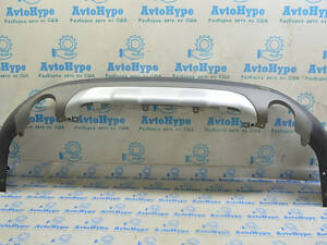Накладка губи заднього бампера BMW X1 F48 16-22 X-line сіра структура 51127379982